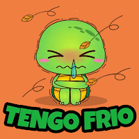 Stickers de la Tortuga Animado