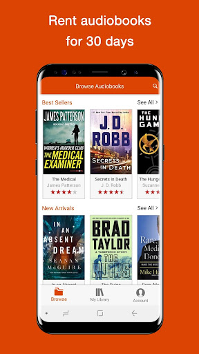 Android application Audiobook Lender Audio Books screenshort