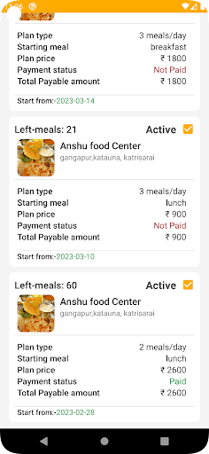 Mesway: Find mess & meals Screen 3