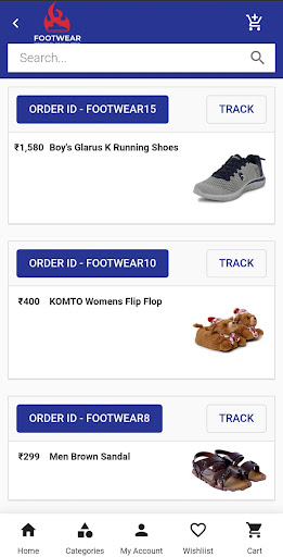 Indian Footwear Screen 3