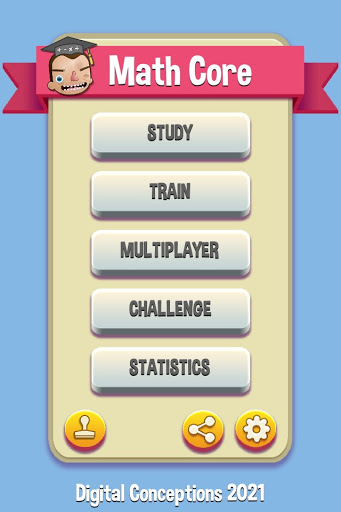 Android application Math Core screenshort