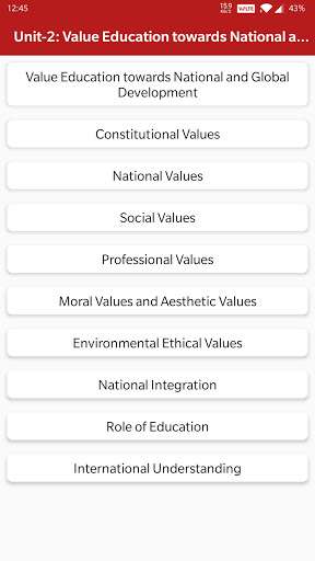 Human Values And Prof. Ethics Screen 3