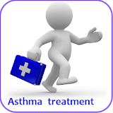Asthma treatment icon