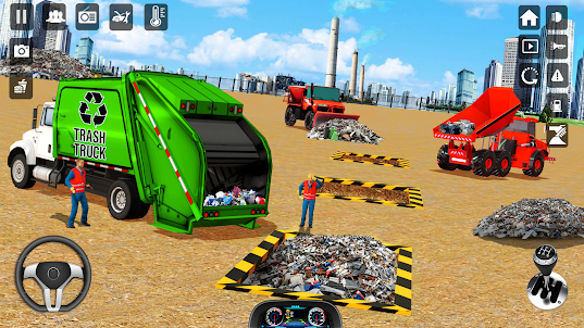 Trash Truck Games Simulator 3D