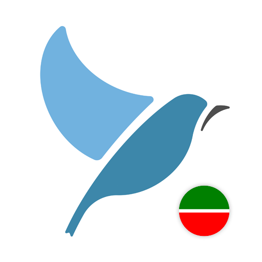 Learn Tatar. Speak Tatar. Stud logo