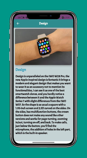 W28 Max Pro Smart Watch Guide Screen 3