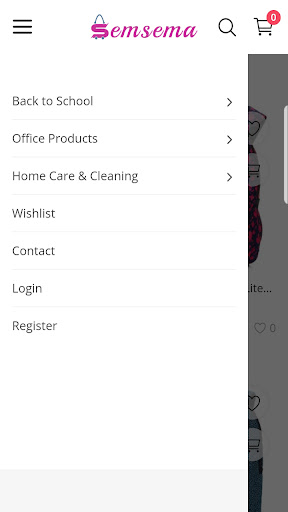 Semsema Shopping Screen 2
