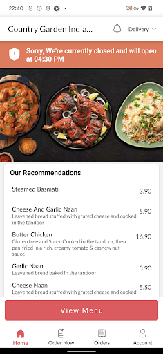 Country Garden Indian Cuisine Screen 2