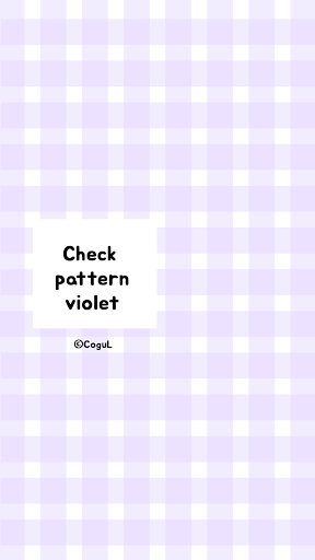 Android application 카카오톡 테마 - 치크체크_바이올렛 screenshort