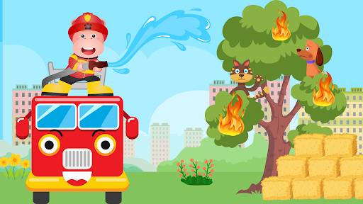 Screenshot of Fireman for Kids - Fire Truck