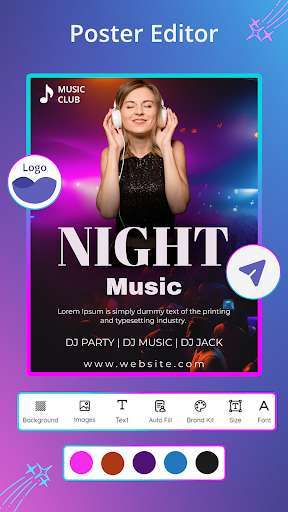Poster Maker AI Flyer maker Screenshot 2 - AppWisp.com