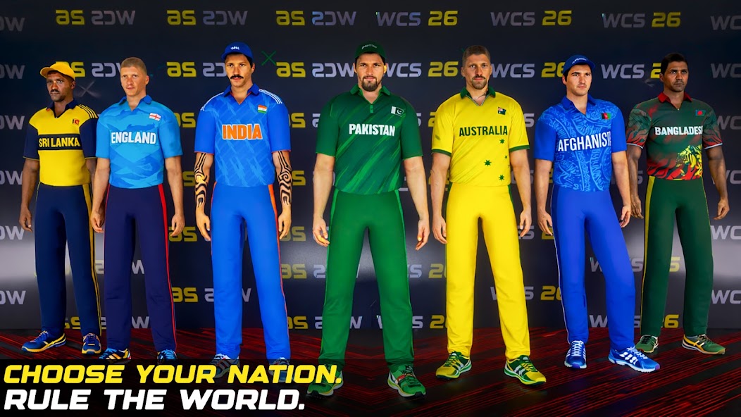 WCS26: World Cricket Stars MOD APK screenshot