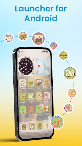 Peluncur OS - Tema & Widget screenshot 1