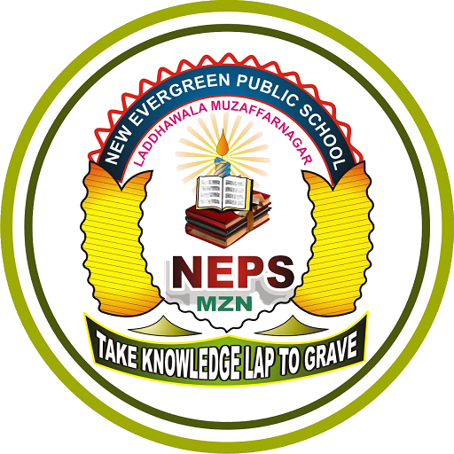 New Evergreen Public School logo