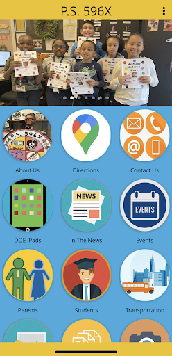 Android application P.S. 596X screenshort