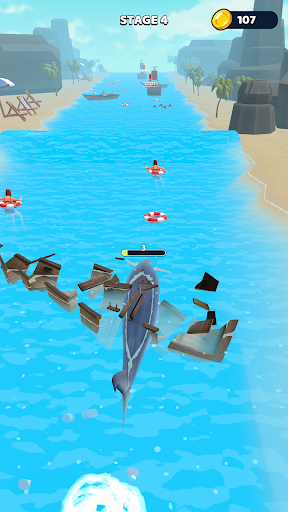 Sharky Jump! Screen 3