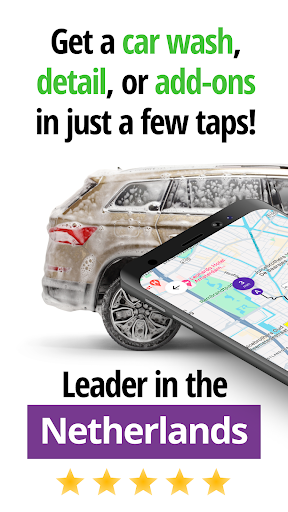 Android application MyCarCleaners: Carwash Service screenshort