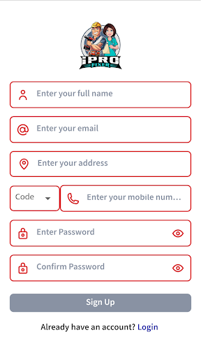 iProfixer Client Screen 3