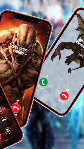 Ghost Devil Prank Call Wallpap Screen 3
