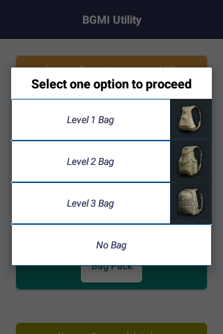 BGMI Utilities Screen 3