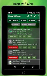 Home WiFi Alert Screenshot