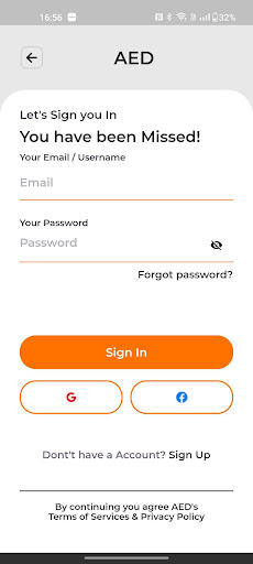 Android application AED: External Defibrillator screenshort