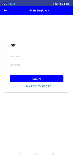 UAS Banglore Seqr Scan Screen 2