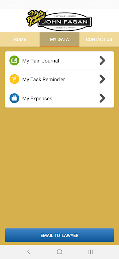 John Fagan Injury Law App Screen 3
