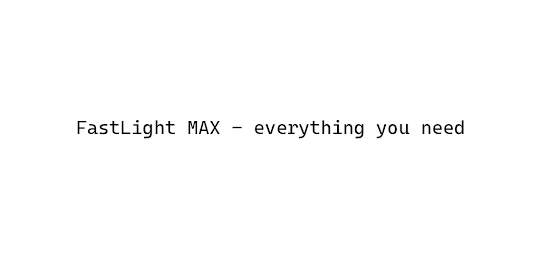 Flashlight MAX