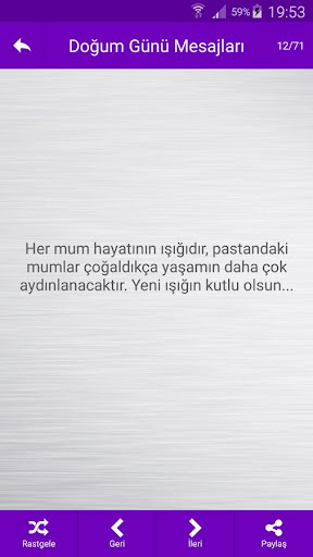 Doğum Günü Mesajları