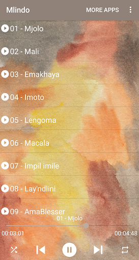 Music Mlindo & Lyrics Offline Screen 2