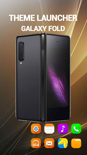 Launcher theme For Galaxy Fold Screen 3