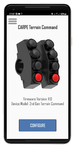 Android application Carpe Control App screenshort