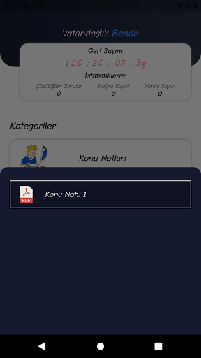 KPSS Vatandaşlık Bende Screen 2