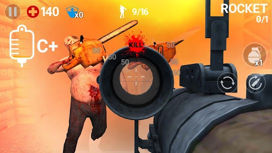 Dead Hunter Real MOD APK: Offline Zombie Shooting (GOD MODE) 6