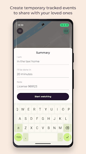 Callie: Personal Safety Screen 2