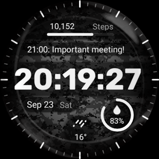 Military Watch Face - F01 logo