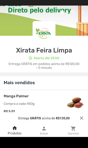 Xirata Delivery Screen 2