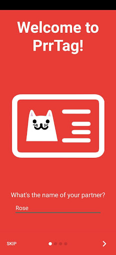 Android application PrrTag: People Always Together screenshort