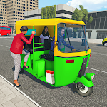 Cover Image of ดาวน์โหลด Auto Tuk Tuk Rickshaw Game  APK