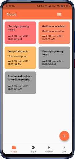 Note Keeper Screen 2