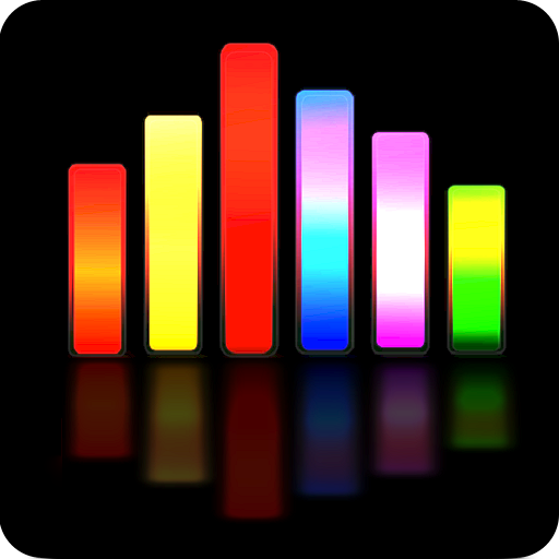 Socobeta Analyseur de Spectre de Musique encoches précises Kit de Bricolage de Spectre de Musique Durable Stable Facile à Installer pour la décoration Artistique de Bureau 