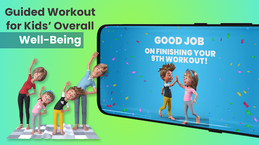 Screenshot of Fitness for Kids: Kids Workout