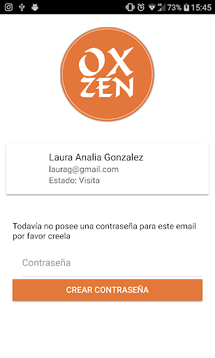 Android application Oxzen Pilates screenshort