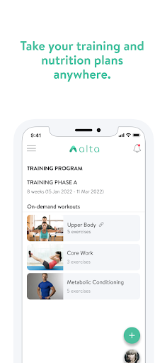 Alta Coaching Screen 3