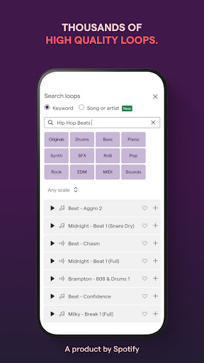 Screenshot of Soundtrap Studio
