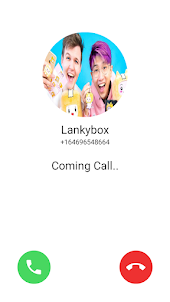 Lanky Box Fake Video Call