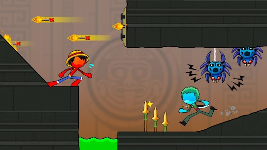 Fire and Water Stickman 2 v0.7.4 (MOD, Free Purchase) Free For Android 9