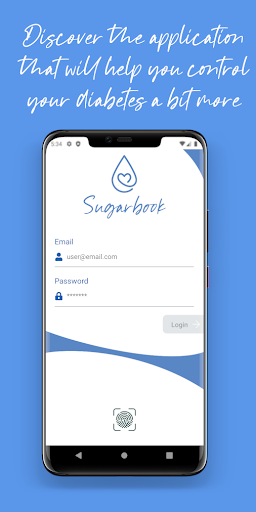 Android application Sugarbook - Diabetes day book screenshort