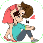 Cover Image of Download Love Story Stickers  APK